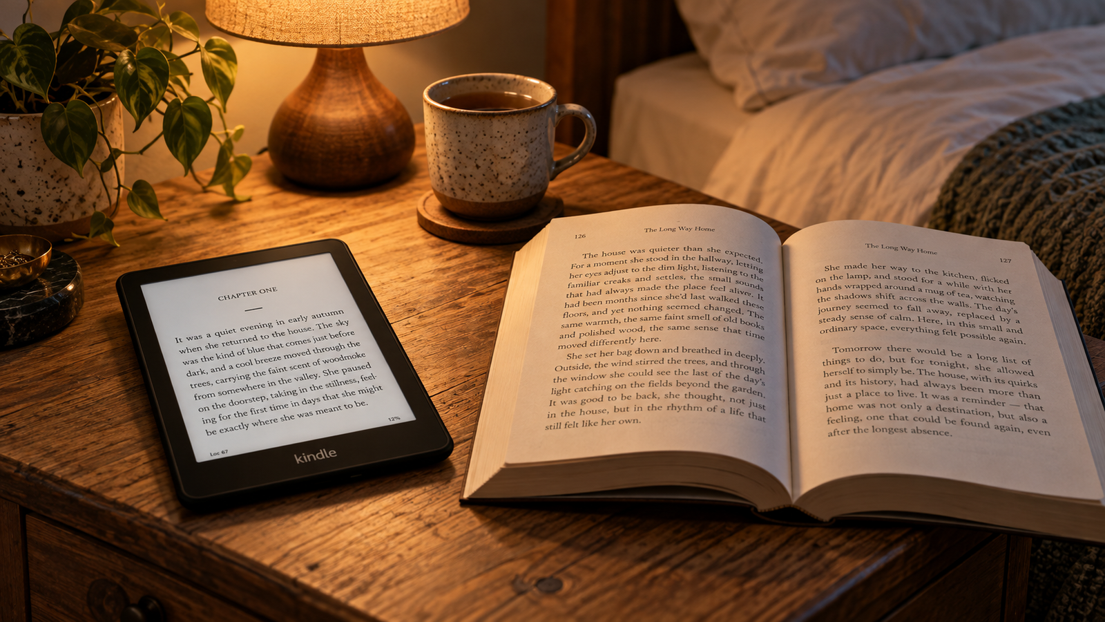 Kindle vs printed books